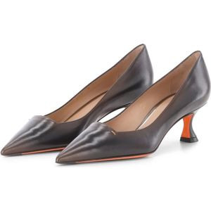 Santoni - Elegante Pumps - Bruin - Leer