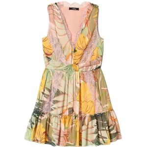 Twinset, Dames, Jurken, Veelkleurig, Maat: S Polyamide,