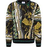 Carlo Colucci - Moderne 3D Jacquard Sweater - Veelkleurig - Heren