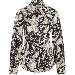 Bruuns Bazaar, Dames, Blouses & Shirts, Beige, Maat: S Viscose,