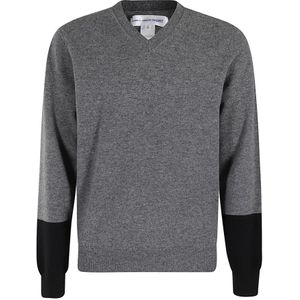 Comme des Garçons, Heren, Truien, Grijs, Maat: L