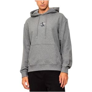 Calvin Klein Jeans Sweatshirt  basaltgrijs / grijs gemêleerd / wit