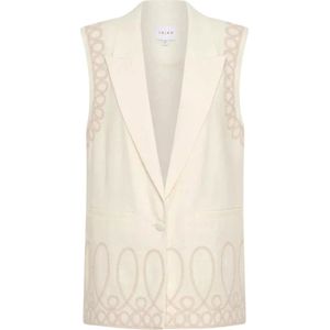 Ixiah, Dames, Jassen, Wit, Maat: L Linnen,
