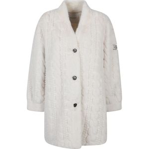 Ermanno Scervino, Dames, Mantels, Wit, Maat: S