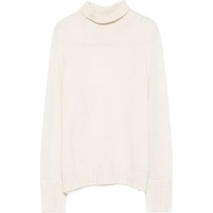 Allude, Dames, Truien, Beige, Maat: XS Kasjmier,