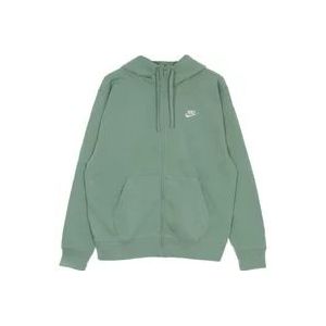 Nike Lichtgewicht Zip Hoodie , Green , Heren , Maat: L