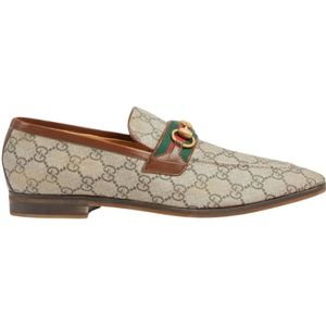 Gucci Bruine Loafer Schoenen Aw20 , Multicolor , Heren , Maat: 44 EU