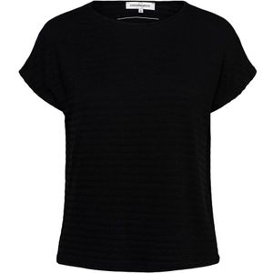 &Co Woman, Dames, Tops, Zwart, Maat: XS Viscose,