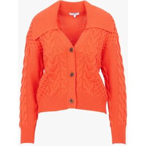 Suncoo, Dames, Truien, Oranje, Maat: M Wol,