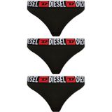 Diesel, Dames, Ondergoed, Zwart, Maat: L Katoen,