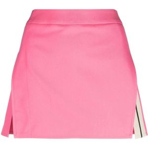 Palm Angels, Dames, Rokken, Roze, Maat: M Katoen,