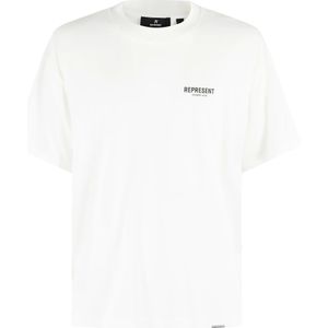 Represent, Heren, Tops, Wit, Maat: S Katoen,