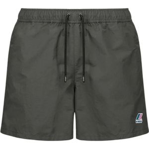 K-Way, Heren, Badkleding, Groen, Maat: S Nylon,