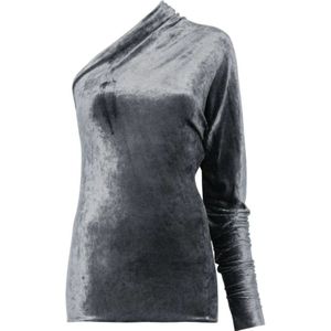 Rick Owens, Dames, Blouses & Shirts, Blauw, Maat: XS