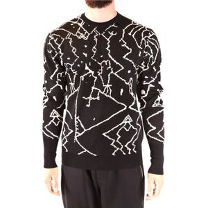 Neil Barrett, Heren, Truien, Grijs, Maat: M