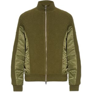 Diesel, Heren, Truien, Groen, Maat: L Synthetisch,