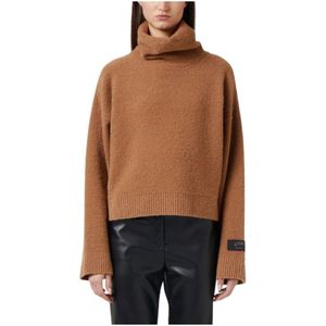 Iceberg, Dames, Truien, Bruin, Maat: S Wol,