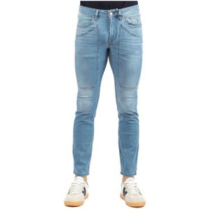 Jeckerson, Heren, Jeans, Blauw, Maat: W28 Denim,