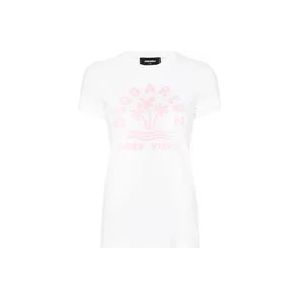 Dsquared2 Stijlvolle Kledingcollectie , White , Dames , Maat: M