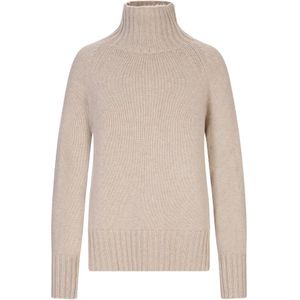 Max Mara, Dames, Truien, Beige, Maat: S Wol,