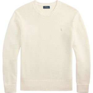 Ralph Lauren - Clubhouse Cream - Ronde Hals Trui - Wit