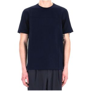 Herno, Heren, Tops, Blauw, Maat: 2XL Katoen,