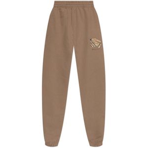 Burberry, Heren, Broeken, Beige, Maat: L Katoen,