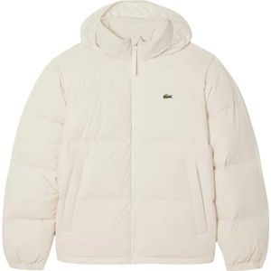 Lacoste, Heren, Jassen, Wit, Maat: XL Fleece,