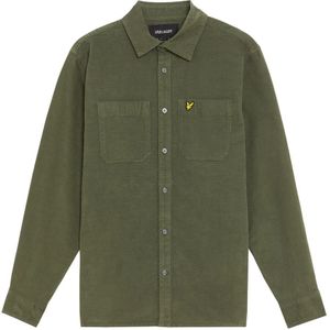 Lyle & Scott, Heren, Overhemden, Groen, Maat: XS Corduroy,