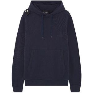 Ma.strum, Heren, Sweatshirts & Hoodies, Blauw, Maat: S Katoen,