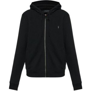 AllSaints, Heren, Sweatshirts & Hoodies, Zwart, Maat: XL Katoen,