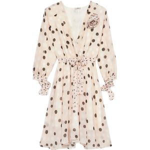 Oltre, Dames, Jurken, Veelkleurig, Maat: XL Poliester,