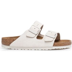 Birkenstock - Arizona - Suède Leren Sandalen - Anatomisch Voetbed - Zwart