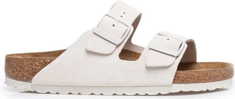 Birkenstock - Arizona - Suède Leren Sandalen - Anatomisch Voetbed - Zwart