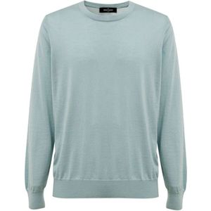 Gran Sasso, Heren, Truien, Blauw, Maat: L Zijde,