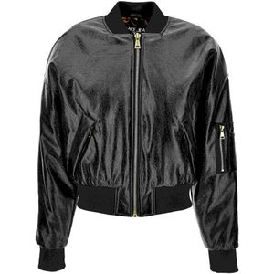 Versace, Dames, Jassen, Zwart, Maat: XS