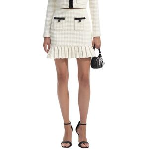 Self Portrait, Dames, Rokken, Wit, Maat: L