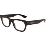 Alexander McQueen - AM 0531O - Optical Frame - Bruin - Rechthoekig Montuur