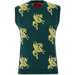 La DoubleJ, Dames, Truien, Groen, Maat: L Fleece,