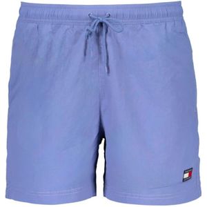 Tommy Hilfiger, Heren, Badkleding, Blauw, Maat: S Nylon,