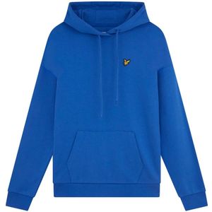 Lyle & Scott, Heren, Sweatshirts & Hoodies, Blauw, Maat: XL Katoen,