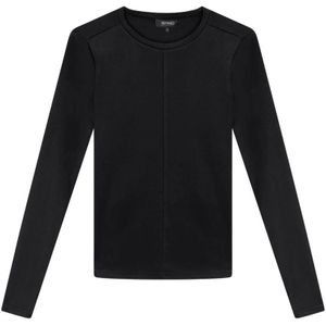 Refined Department - T-shirt - Zwart - Longsleeve - Dames