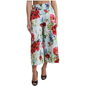 Dolce & Gabbana - PAN74955 - Jeans - Multicolor - Hoge Taille - Wijde Pijpen