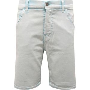 Dondup, Heren, Korte broeken, Blauw, Maat: W29 Katoen,