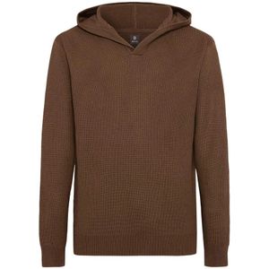 Boggi Milano, Heren, Truien, Bruin, Maat: S Wol,