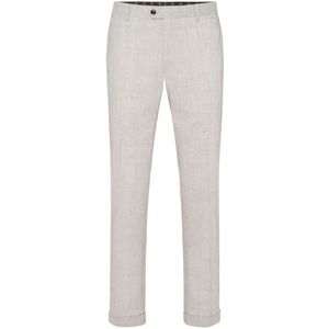 Billionaire, Heren, Broeken, Grijs, Maat: 2XL Linnen,