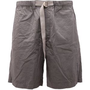 Kenzo, Heren, Korte broeken, Grijs, Maat: L