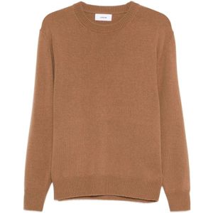 Lardini, Heren, Truien, Bruin, Maat: 2XL Wol,