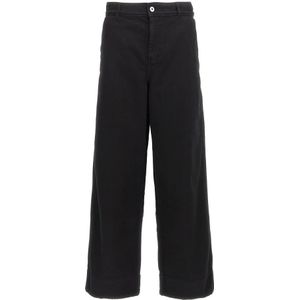 JW Anderson, Heren, Jeans, Zwart, Maat: S Katoen,