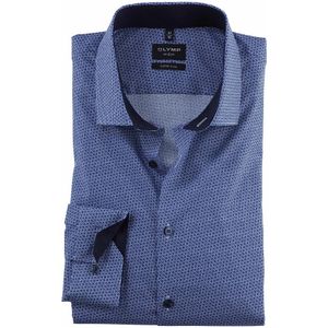 Olymp, Heren, Overhemden, Blauw, Maat: 2XL